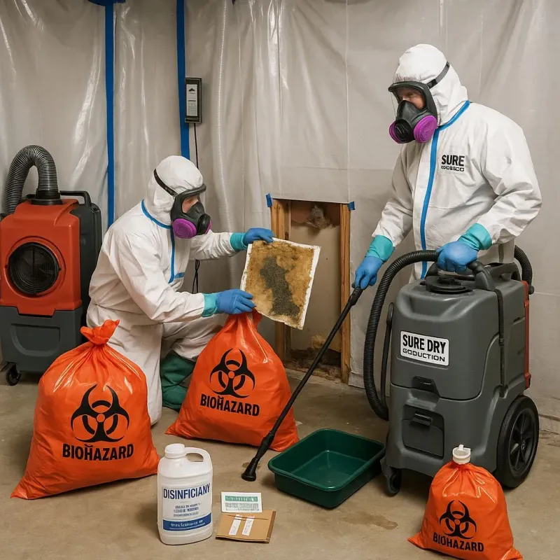 Contaminated Water Handling Protocols process in Clinton, MA