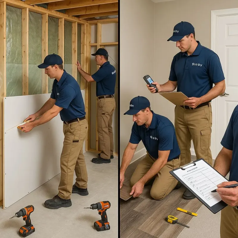 Repairs and Reconstruction process in Clinton, MA